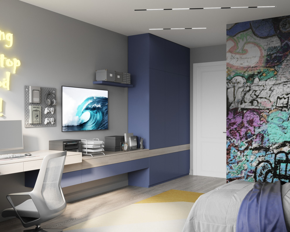 Детская для мальчика_"Закат на 51-м этаже"