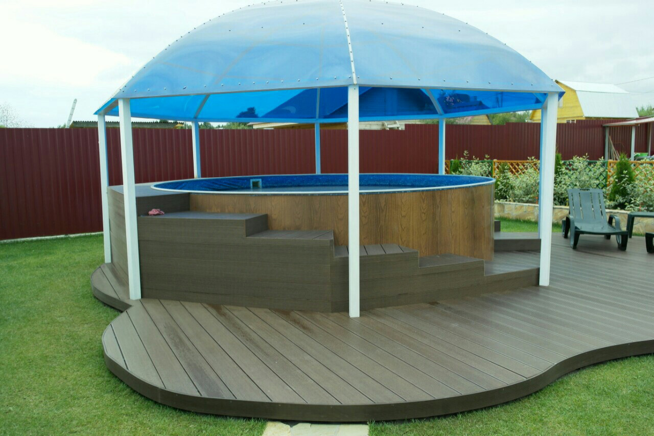 Уличный бассейн и терраса, Нахабино