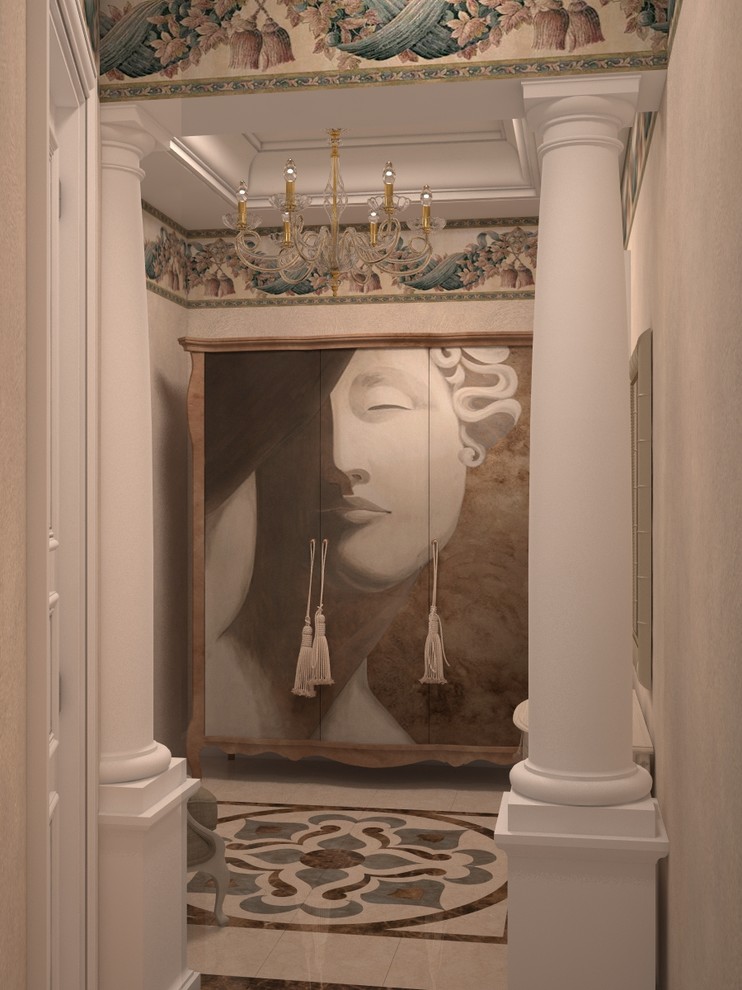 290 m2 Проект "Стиль в большом городе" Прихожая