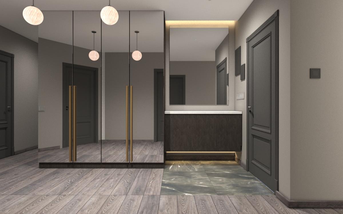 Квартира в Современной стиле . ЖК Самоцветы