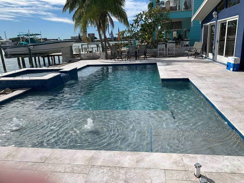 Outdoor swimming pool