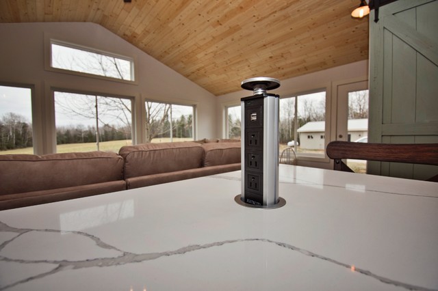 Kahl Kitchen Renovation In Counter Power Strip Farmhouse