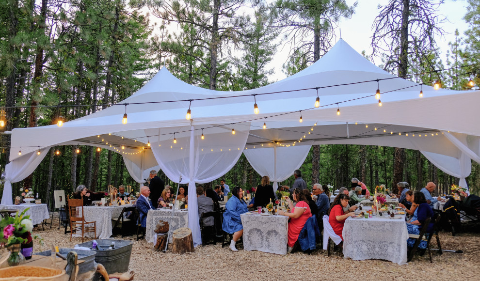Wedding Design in the Forests of Chelan, WA