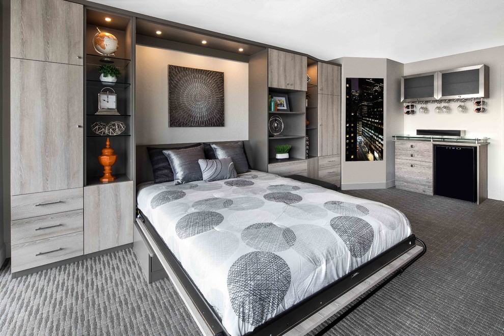 Inspiration for a large contemporary home design remodel in San Francisco