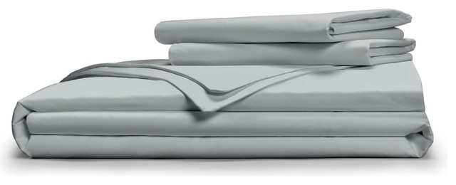 Cool And Crisp Percale Duvet Cover Set Contemporary Duvet