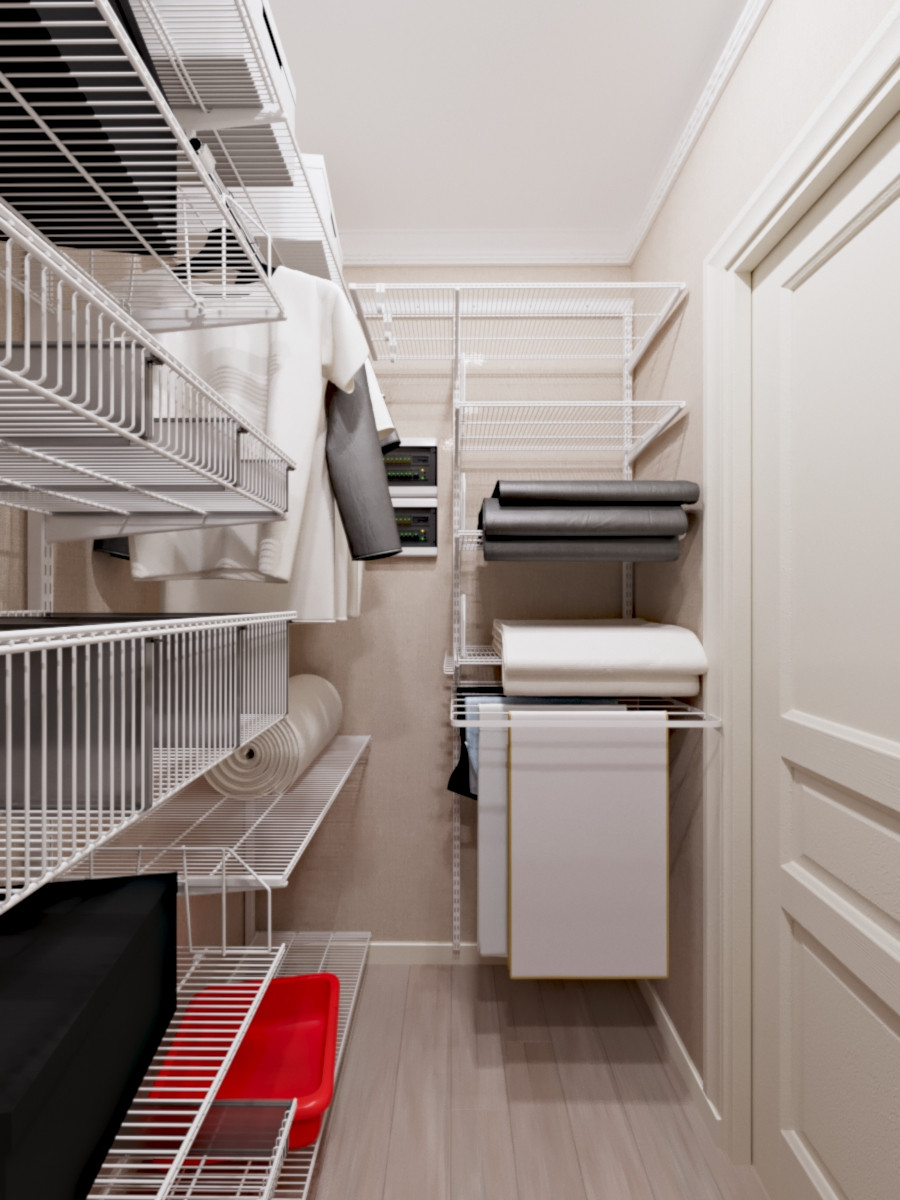 Карамелька. Гардеробная.