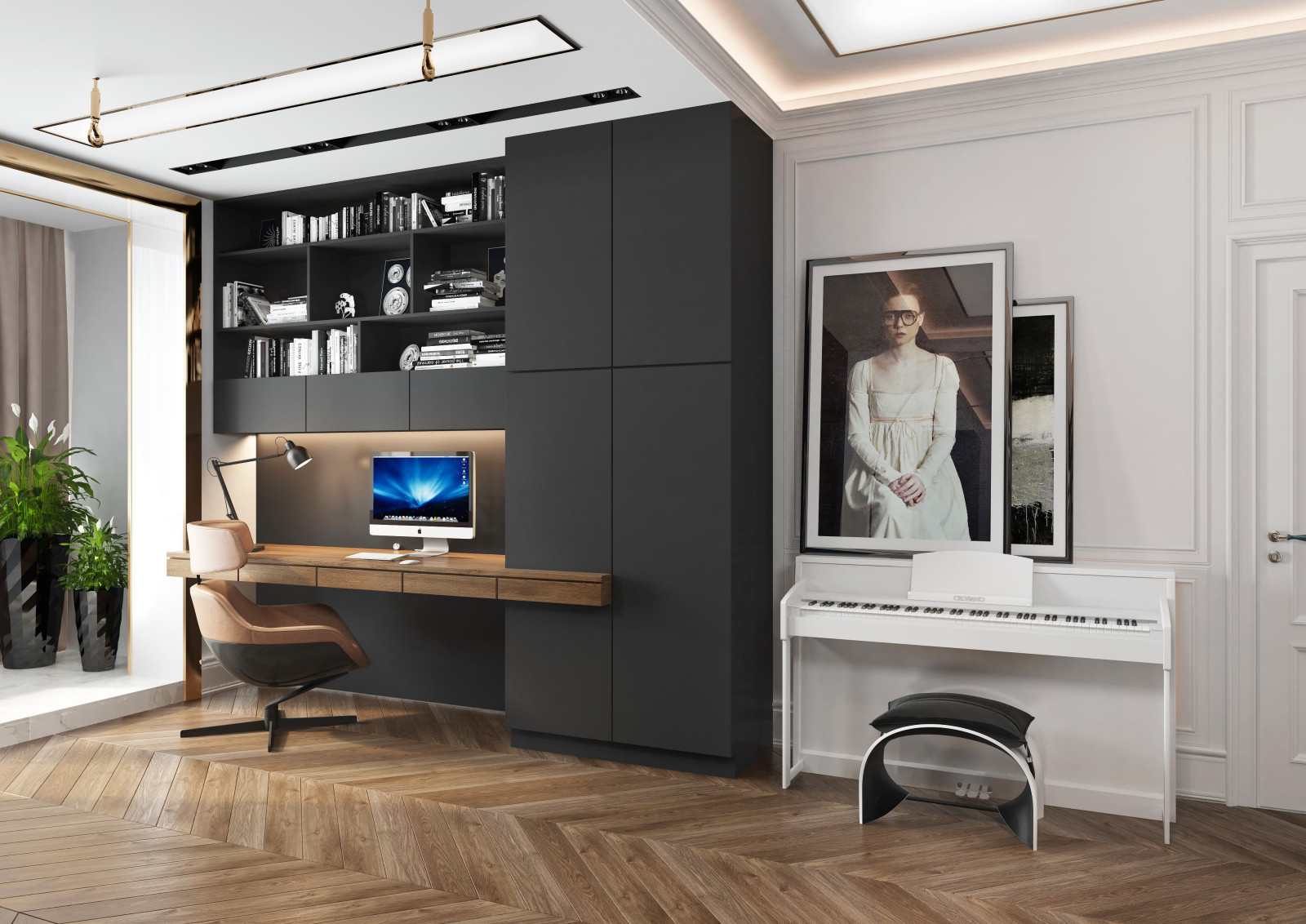 Дизайн и ремонт квартиры в ЖК «Донской Олимп» — Пересечение миров.