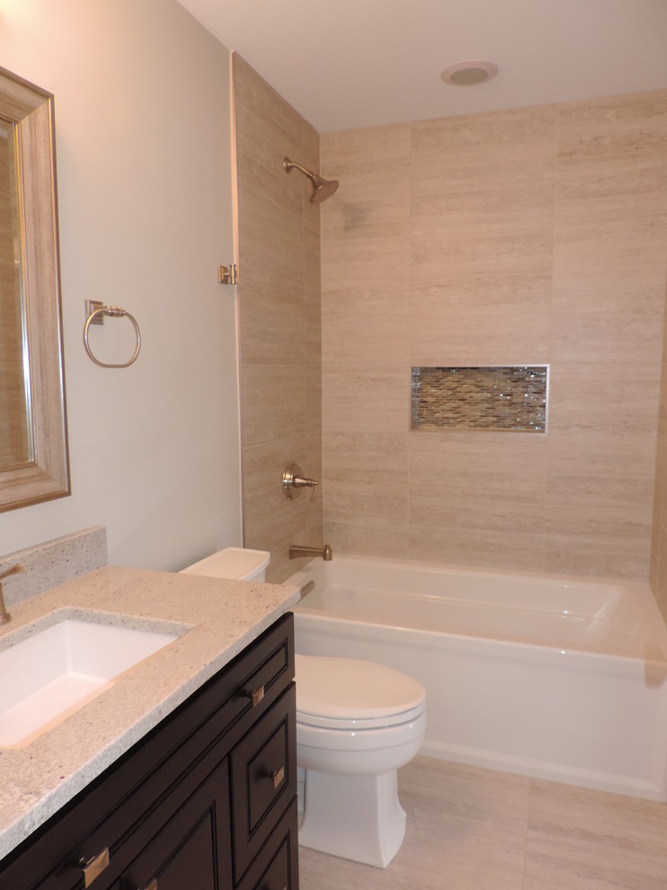 Inspiration for a transitional bathroom remodel in Chicago