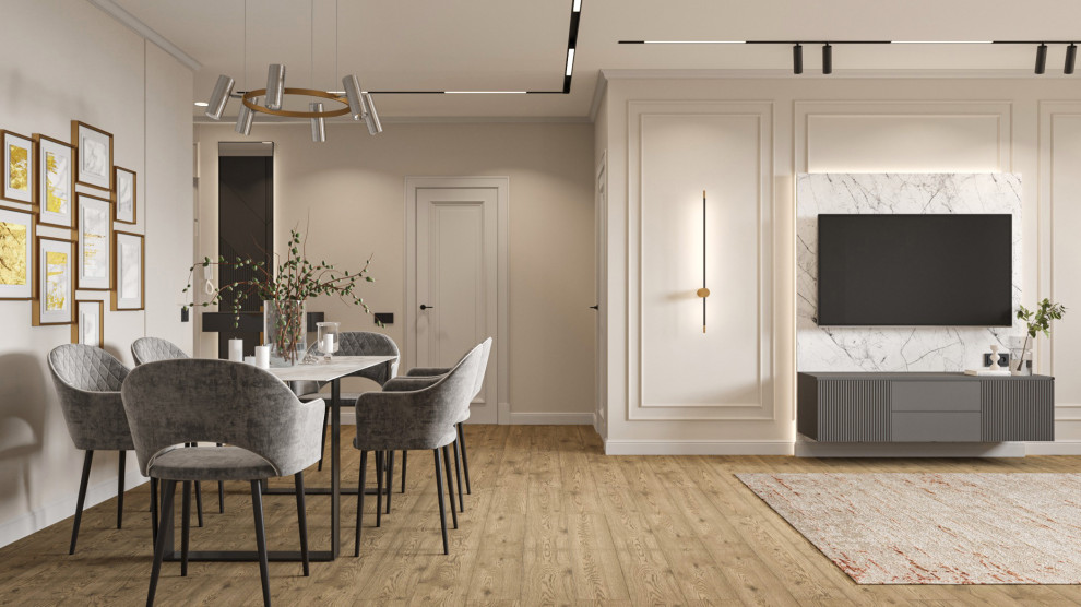 Гостиная в стиле Современная классика в г. Краснодаре