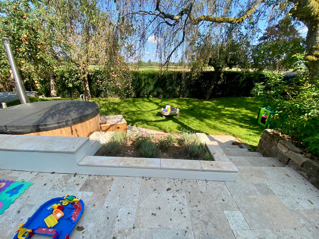 Gesamte Gartenanlage
