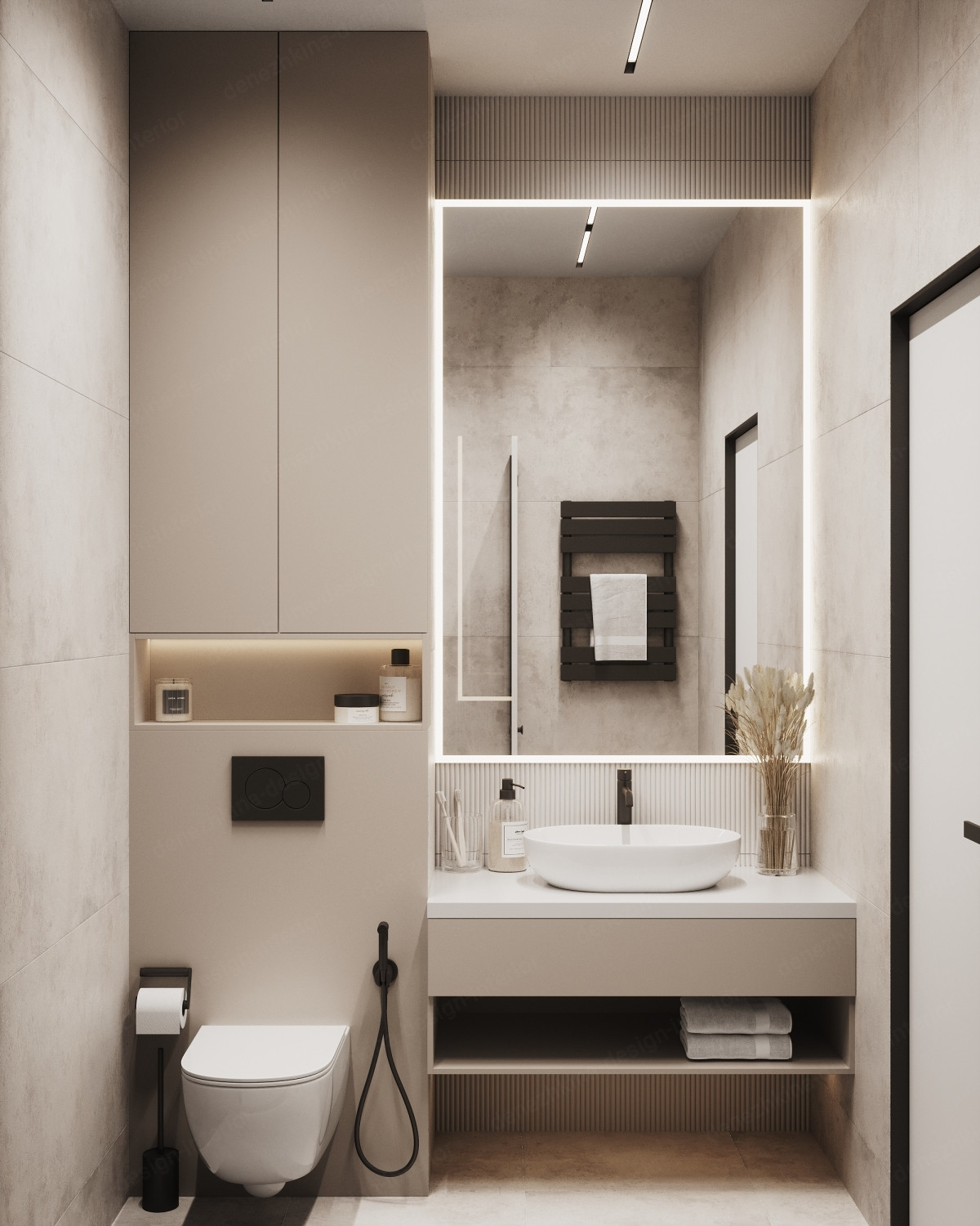 Дизайн проект 3 комнатной квартиры — ул. Руставели