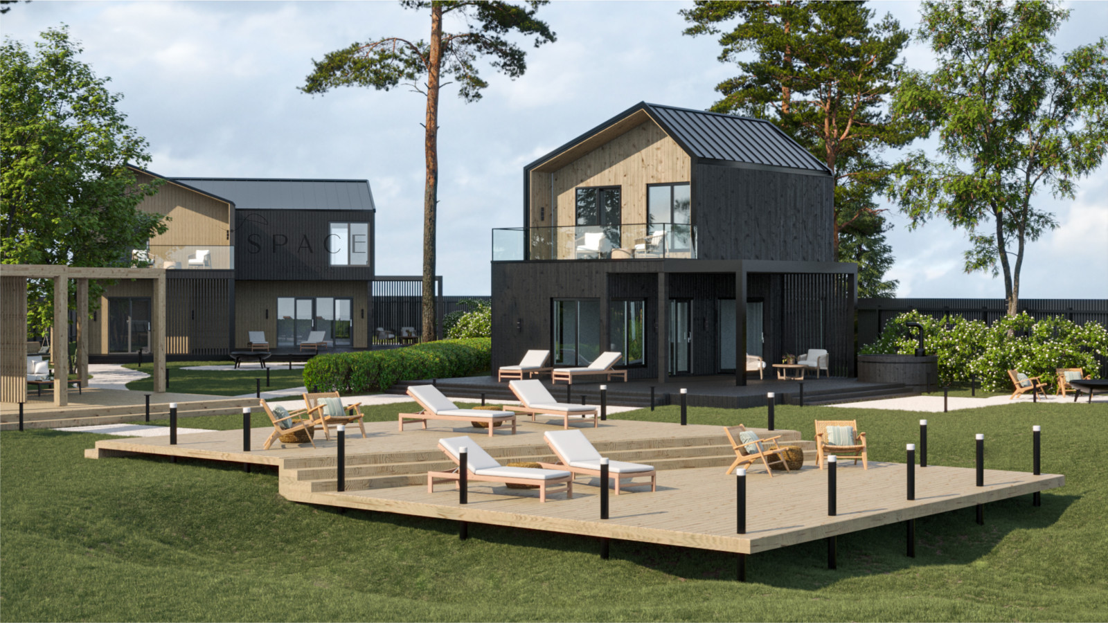 Экстерьер гостевого дома