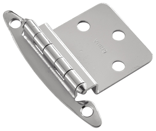 Hickory Surface Mount Self Closing Hinge Chrome Transitional
