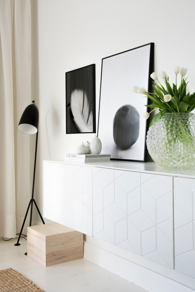 Family room - scandinavian family room idea in Stockholm