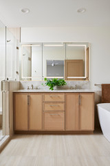 Primary Bathroom Expands to Add a Soaking Tub and a Larger Shower