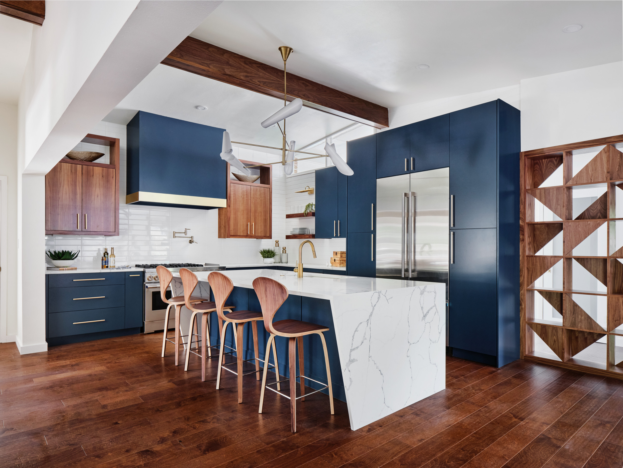 Kenilworth Project - Mid Century Modern Whole House Remodel - Midcentury -  Kitchen - Austin - by Haven Design and Construction | Houzz