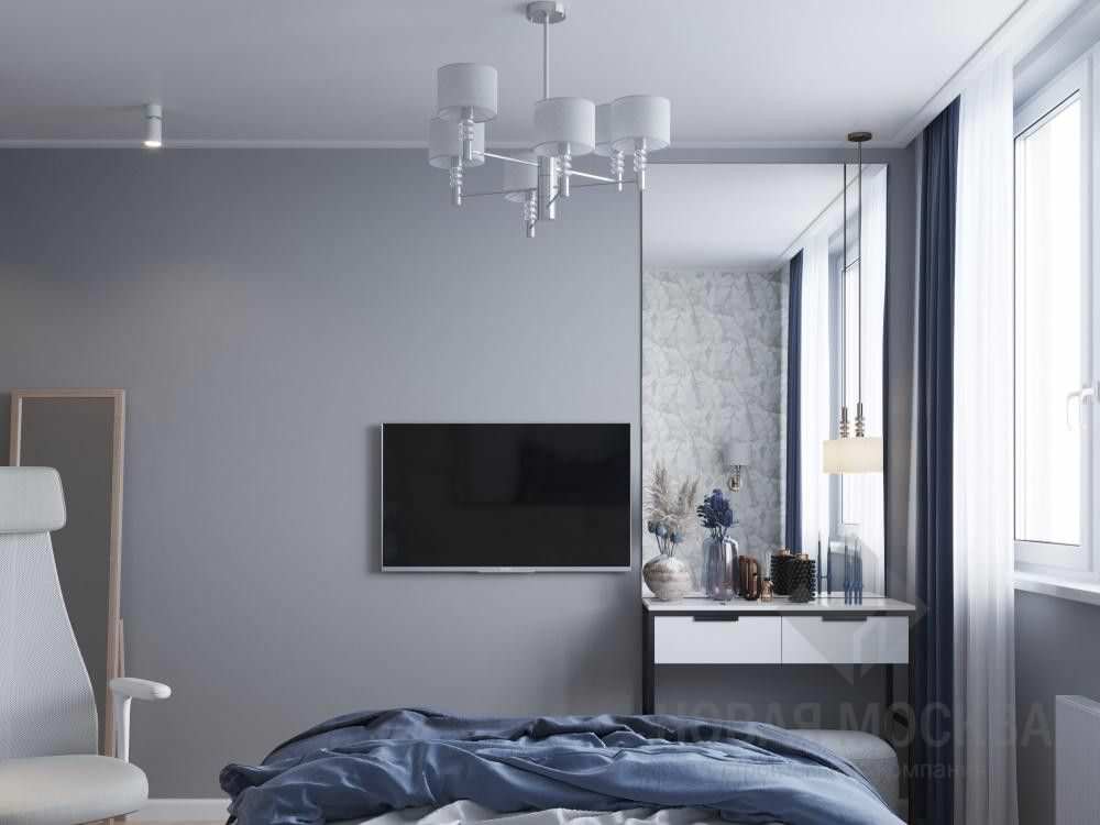 Дизайн-проект 2-комнатной квартиры площадью 65 кв.м. в ЖК «Скандинавия»