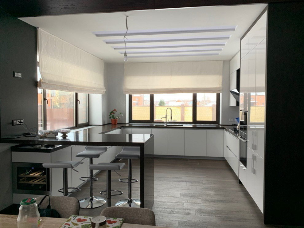 Кухня в современном стиле, пос. Большие Кабаны