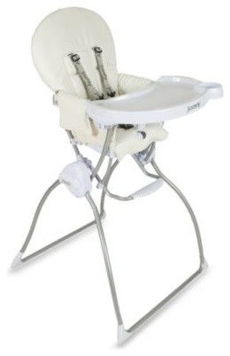 Joovy Nook High Chair in White Leatherette