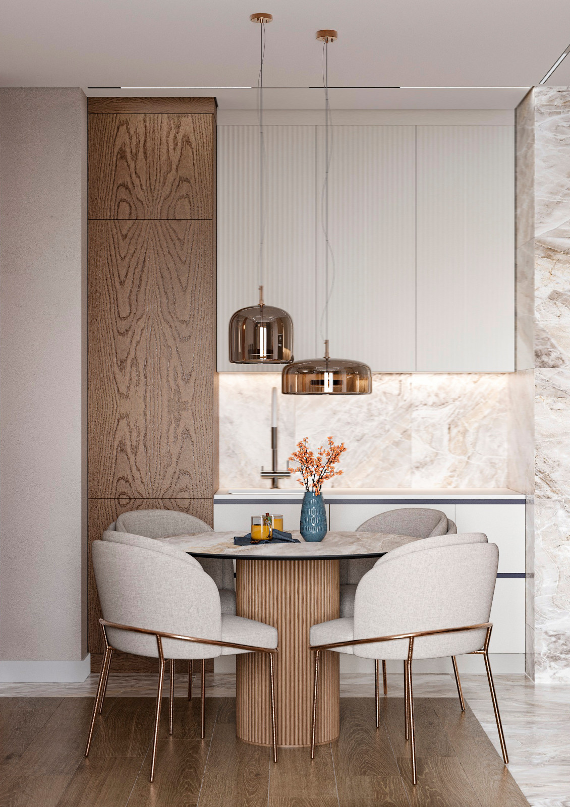 Уютная 2-х к.кв. с яркими оттенками