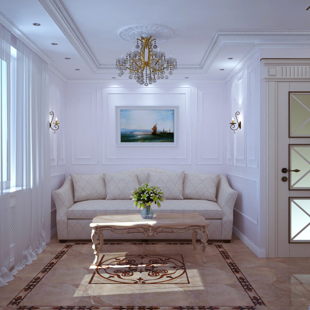 Elegant classical apartment interior