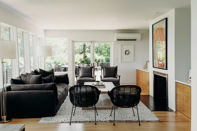 Mcdonell Terrace Modern contemporary-living-room
