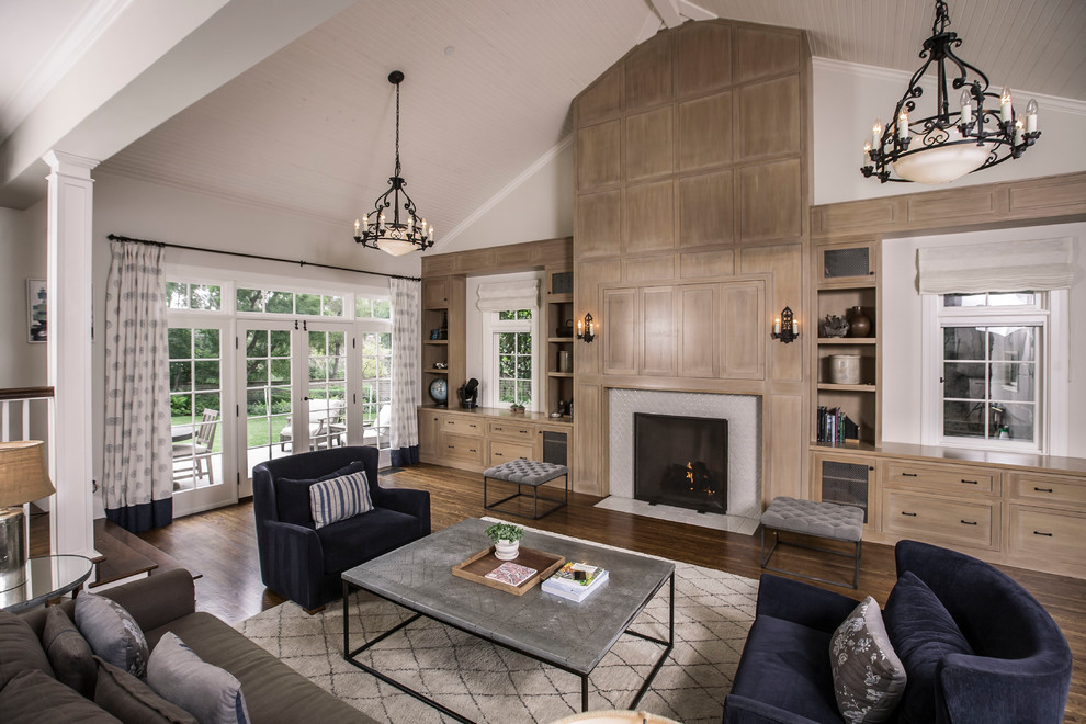 Historic House in Pasadena - Traditional - Living Room - Los Angeles ...