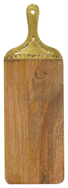 Brown Wood Glam Decorative Cutting Board 46789