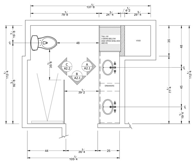 Universal Design Bathroom Floor Plan Floor Roma