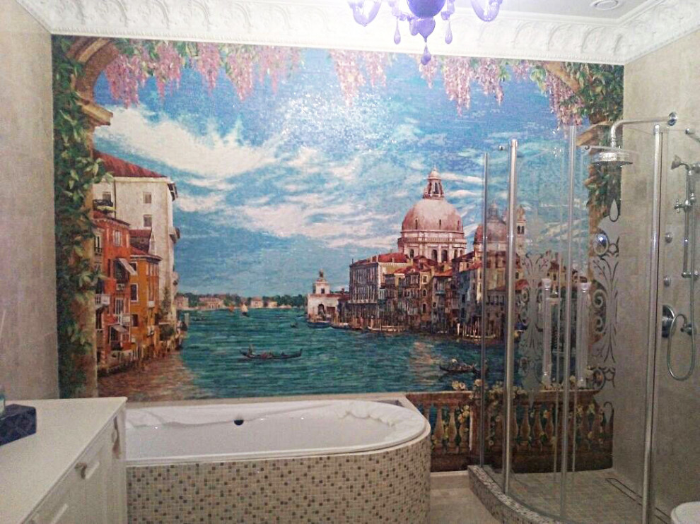 Artistic mosaic "Venice. Grand Canal"