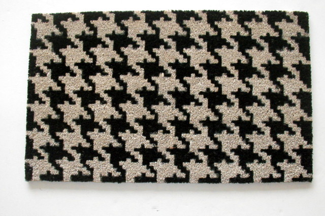 Houndstooth Doormat