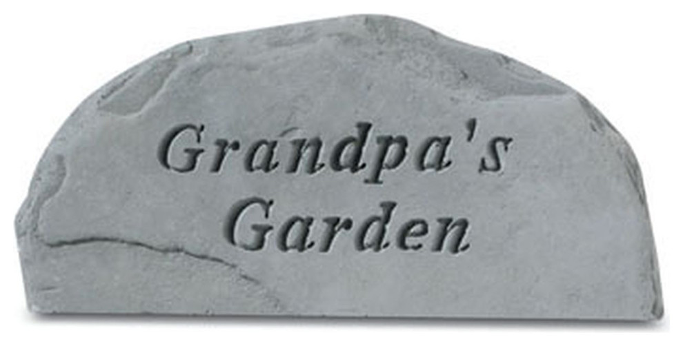 Grandpa's Garden Memorial Garden Stone Traditional Garden Statues