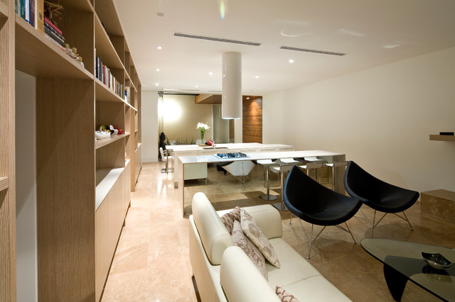 Beulah Park Residences contemporary-vardagsrum