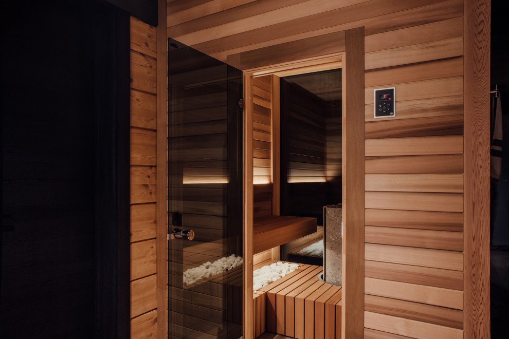 Сауна  в фахверке