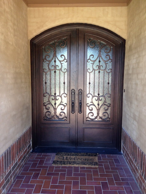 Monte Cristo Ironworks Iron Door Systems traditional-entrance