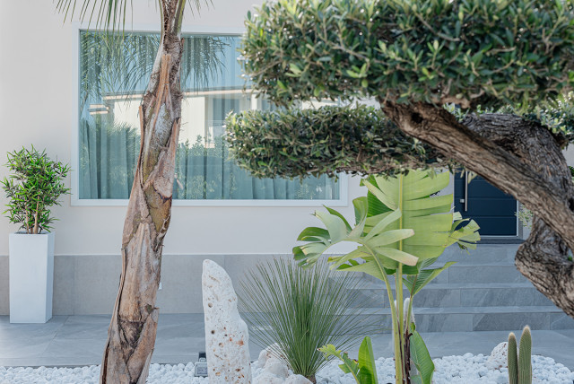 Villa M&G modern-garten