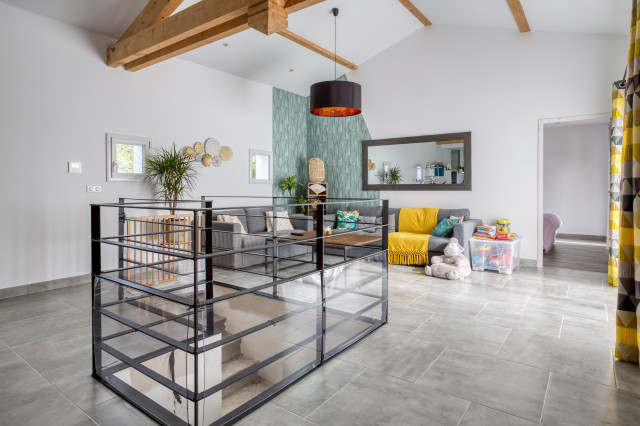 La Rombosse modern-wohnzimmer