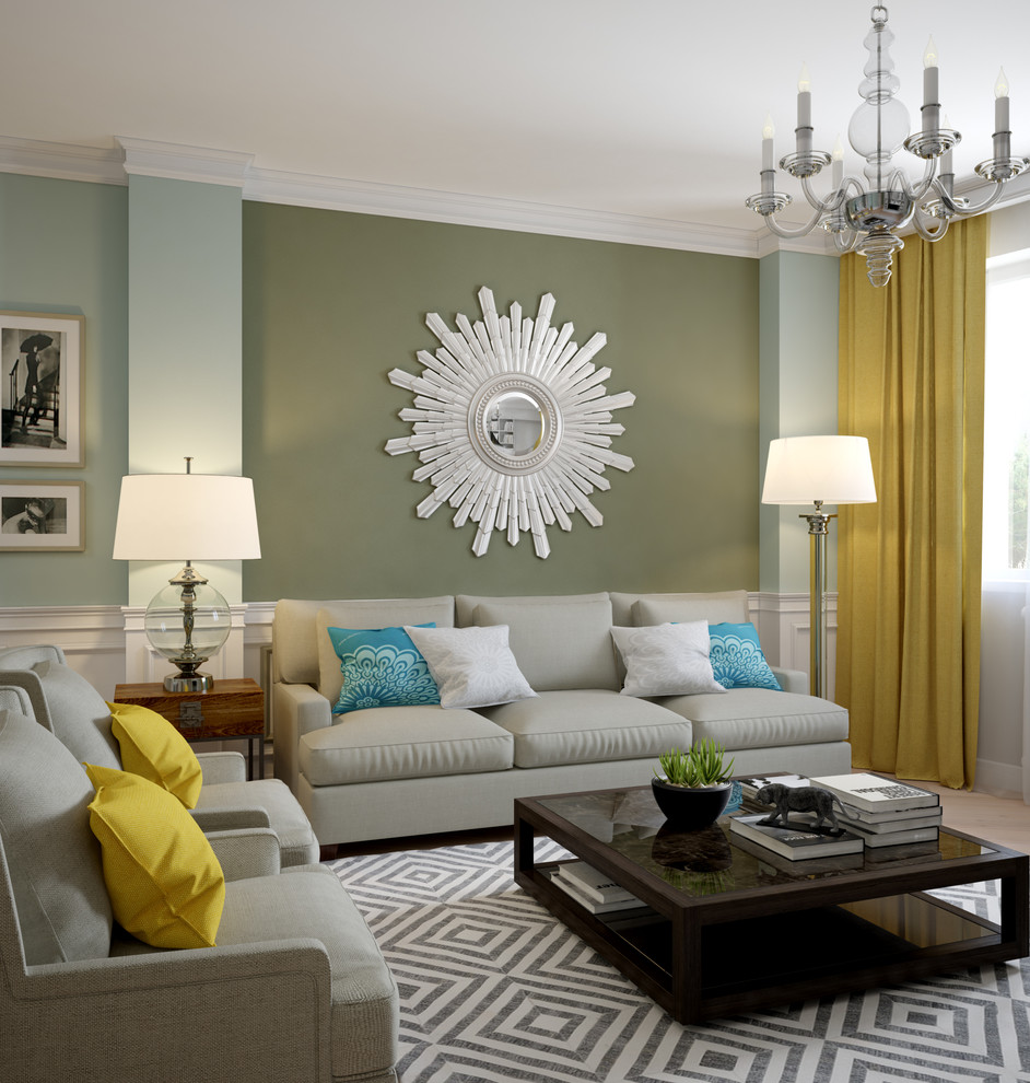 Квартира в Скандинавском стиле 130 м2