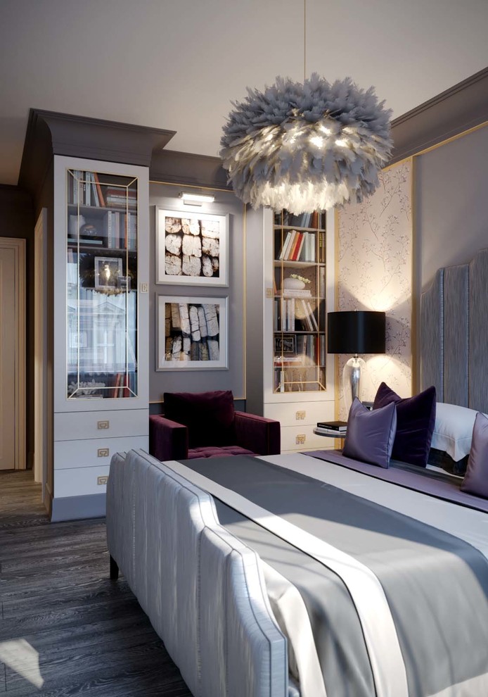 Модный интерьер двухкомнатной квартиры в духе современной Европы 75 метров