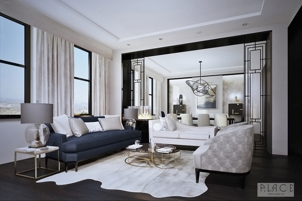 Диванная зона гостиной