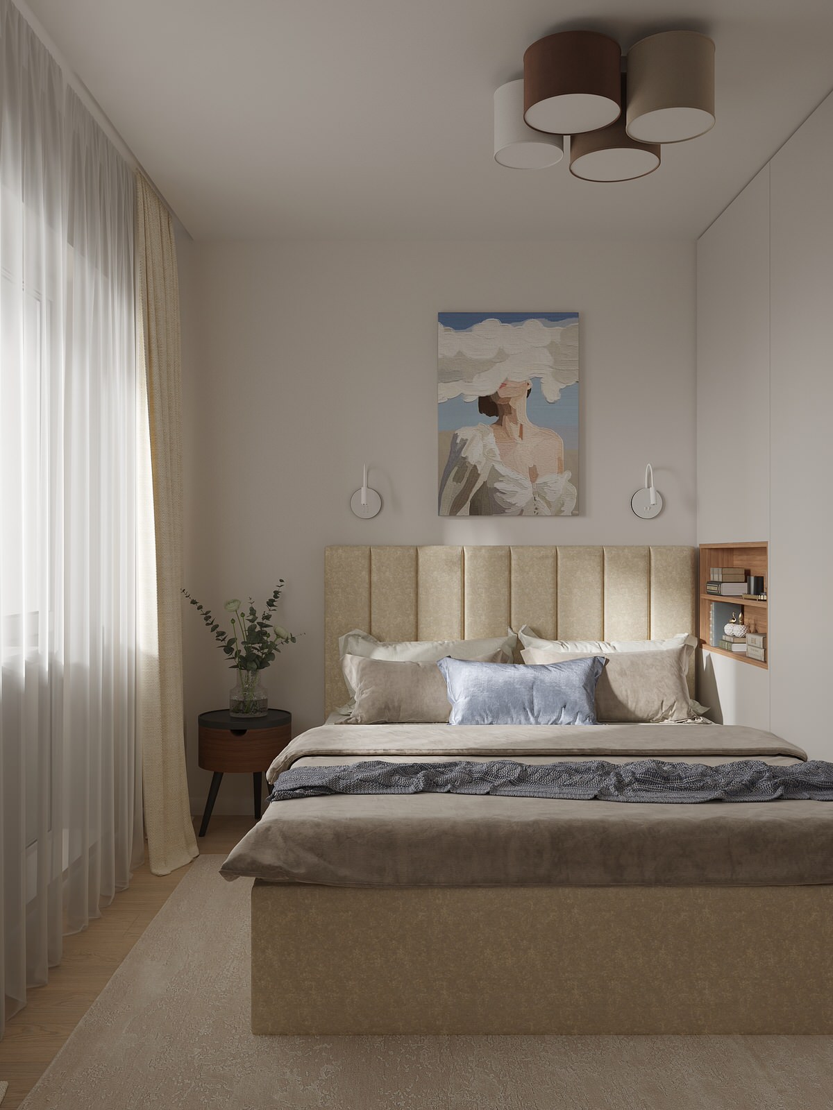 Двухкомнатная квартира для молодой пары