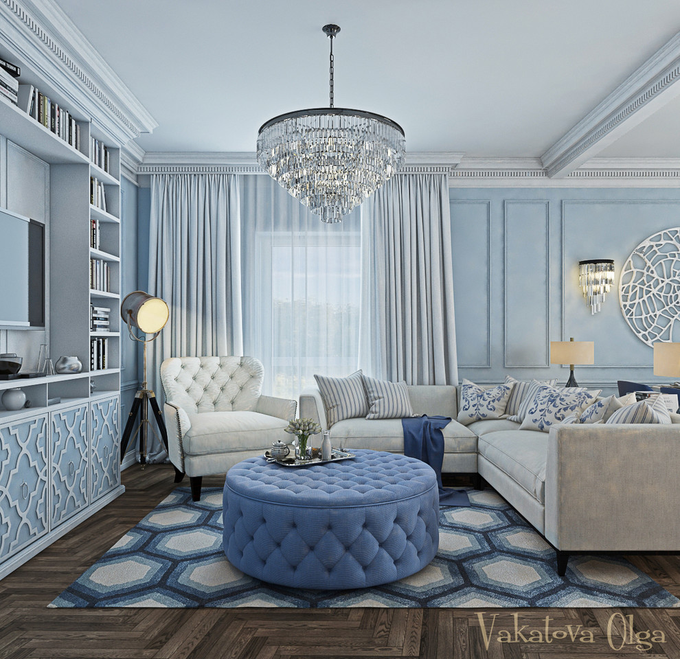 Интерьер   дома с панорамными окнами.