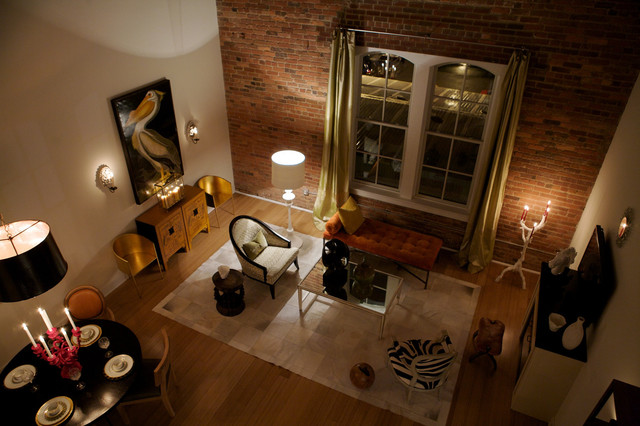 Heather Garrett Design industrielt-dagligstue