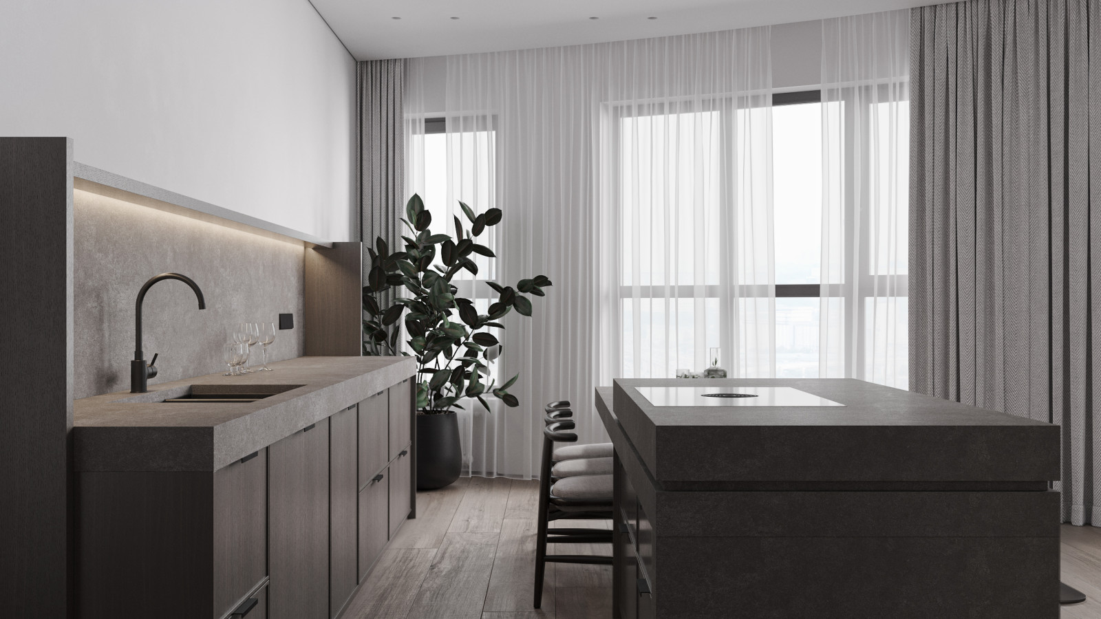 Дизайн квартиры в ЖК «Forum city»