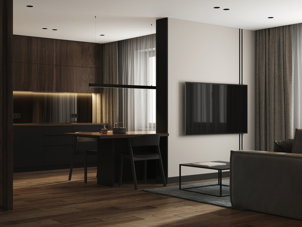 Темная квартира на севере города