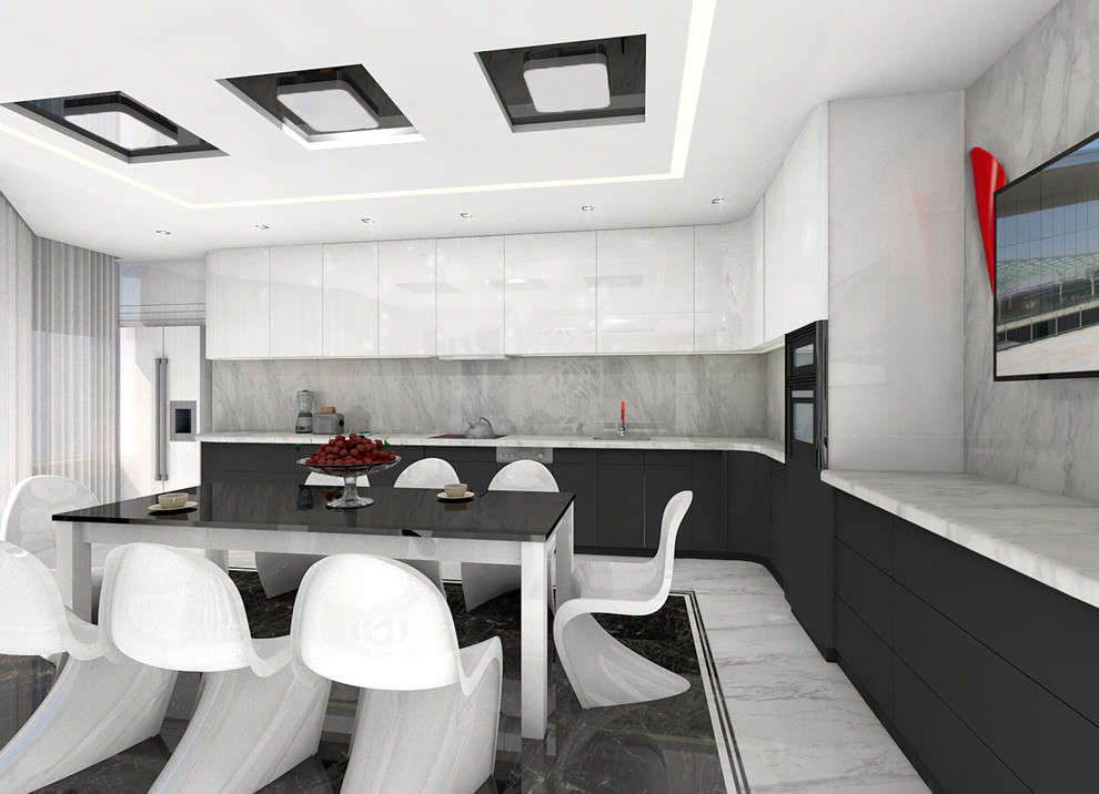 Современный интерьер с японскими мотивами