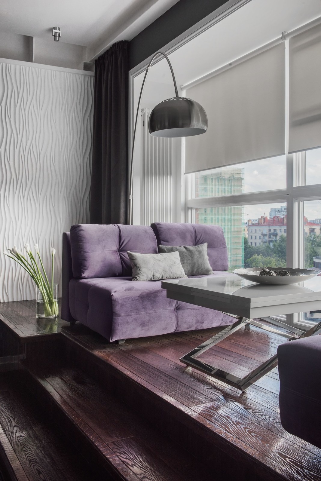 Апартаменты на Павелецкой набережной. 2017 год.