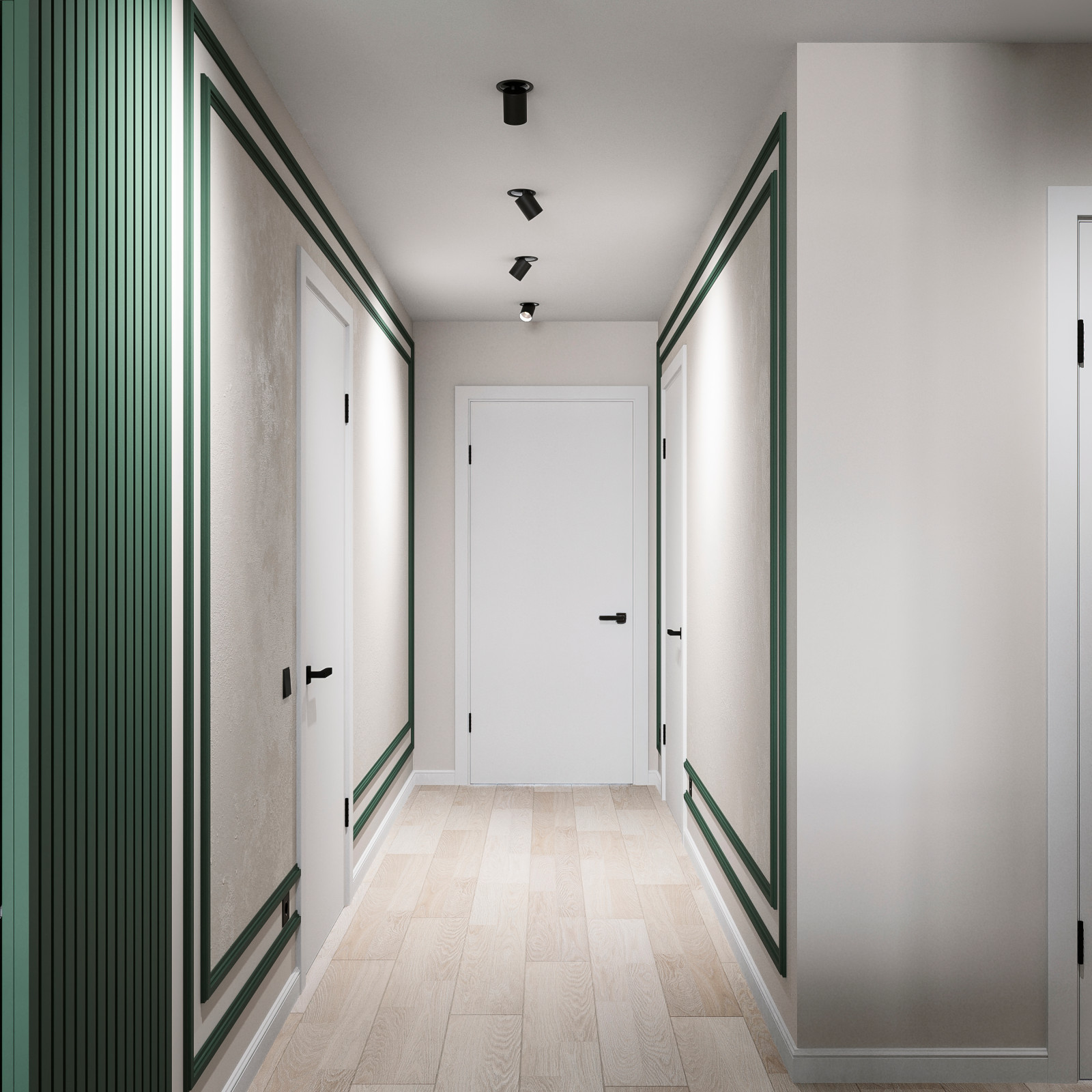 Дизайн квартиры в ЖК "Октябрьский" г.Тюмень