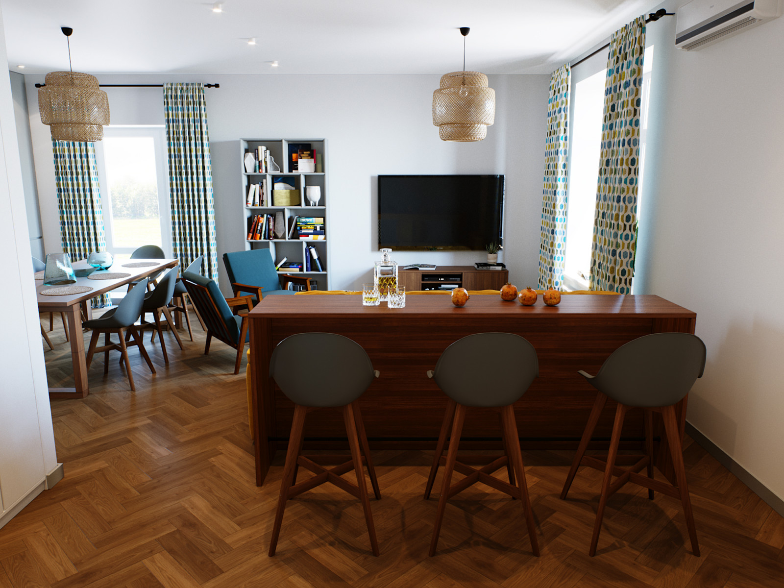 Таунхаус в скандинавском стиле