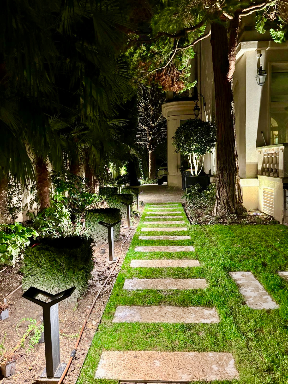 Jardin structuré à la française